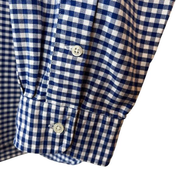 RALPH LAUREN Classic Fit Long Sleeve Gingham Checked Button Down Shirt XXL - Picture 8 of 16
